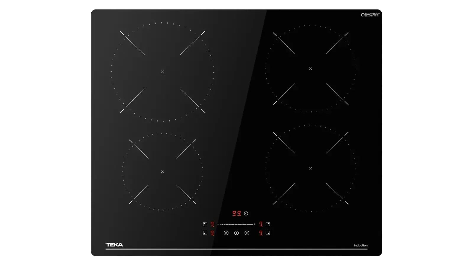 TEKA IBC 64110 SSM BK SİYAH 60. CM. İNDUKSİYONLU ANKASTRE OCAK