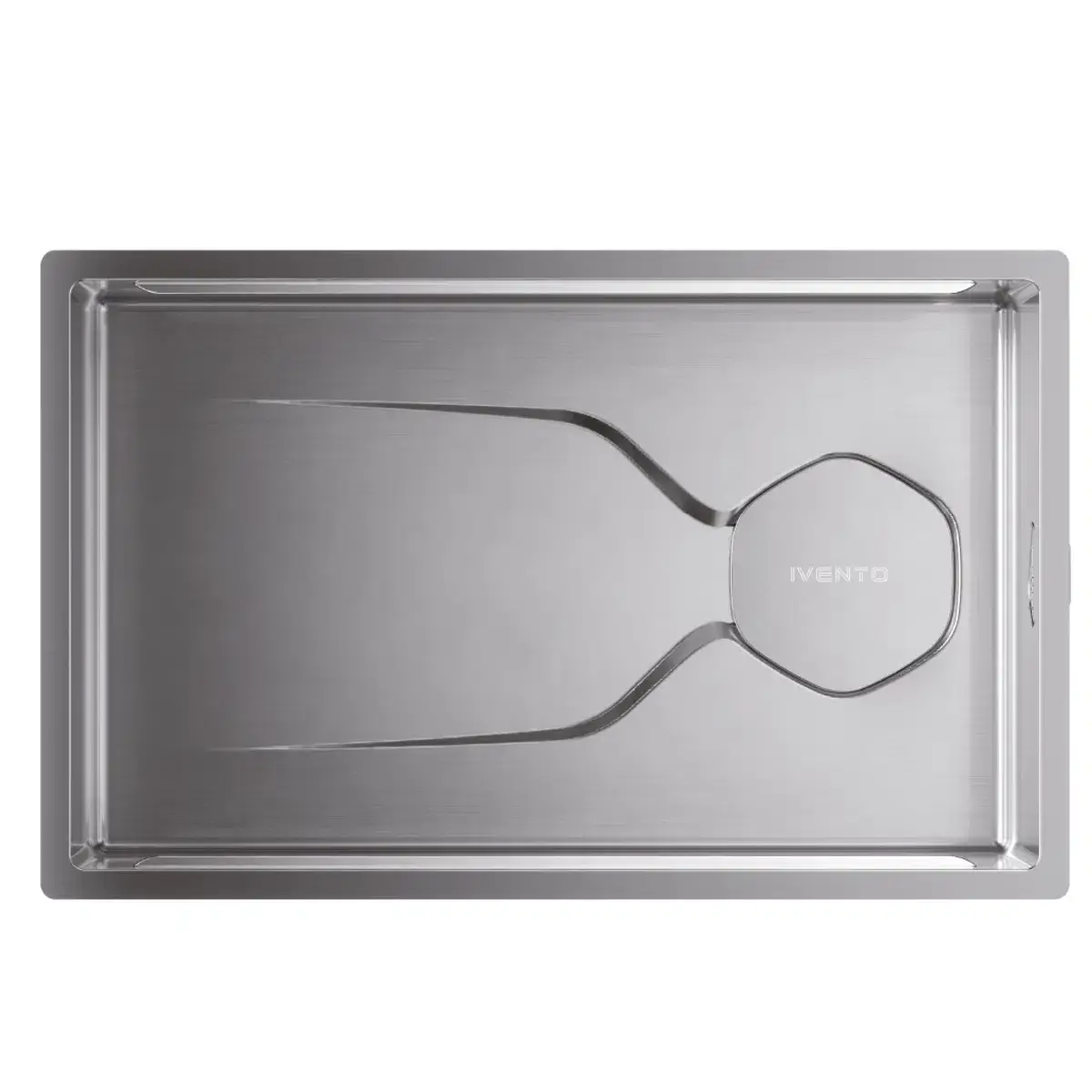 IVENTO - SS RAW COLOR 75 CM TEZGAHALTI / TEZGAHÜSTÜ PASLANMAZ ÇELİK EVİYE SET 750*430*223