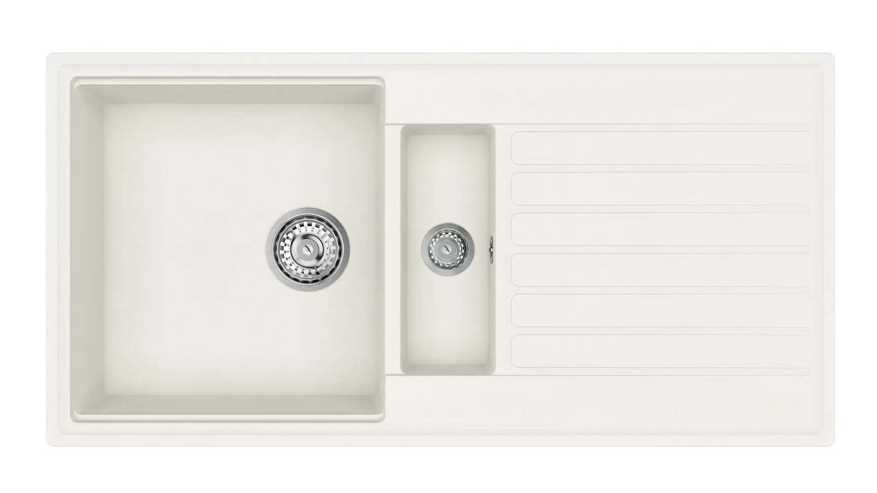 TEKA CLIFF 60 B-TQ TEZGAH ÜSTÜ BEYAZ GRANİT EVİYE