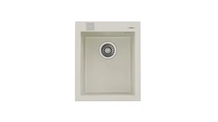 TEKA FORSQUARE 34.40 TEZGAH ÜSTÜ BRİGHT KREM GRANİT EVYE