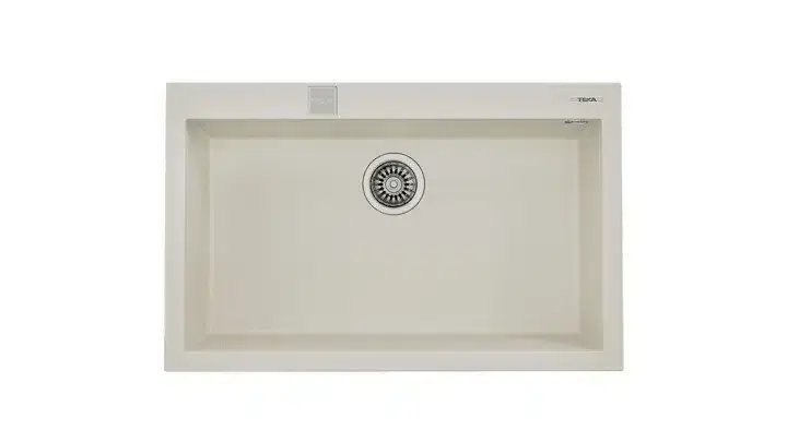 TEKA FORSQUARE 72.40 TEZGAH ÜSTÜ BRIGHT KREM GRANİT EVYE