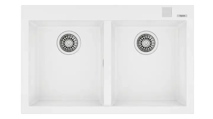 TEKA FORSQUARE 790 TEZGAH ÜSTÜ BEYAZ GRANİT EVYE