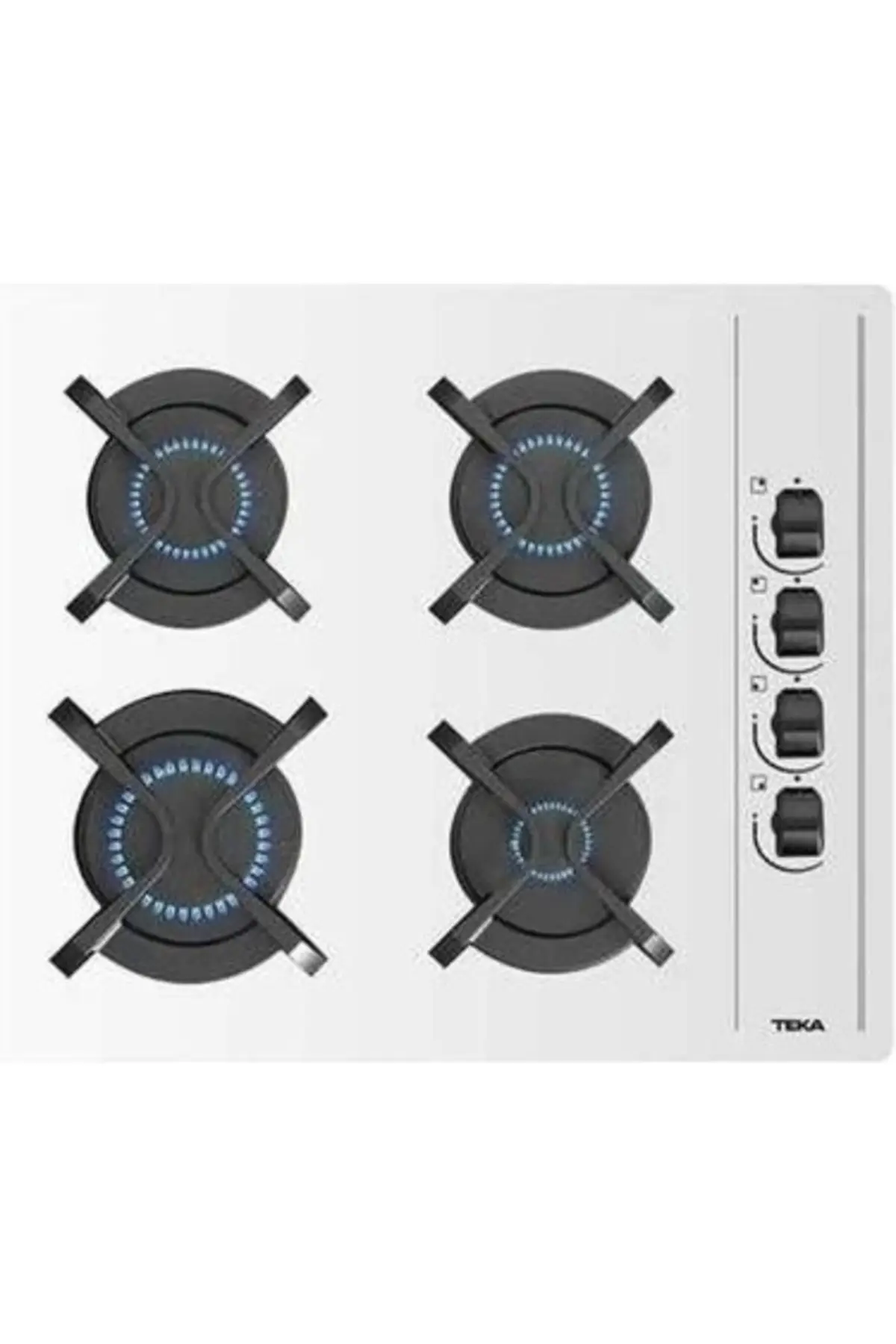 TEKA GBC 64002 WH 60 CM. 4 GÖZLÜ GAZLI ANKASTRE BEYAZ OCAK
