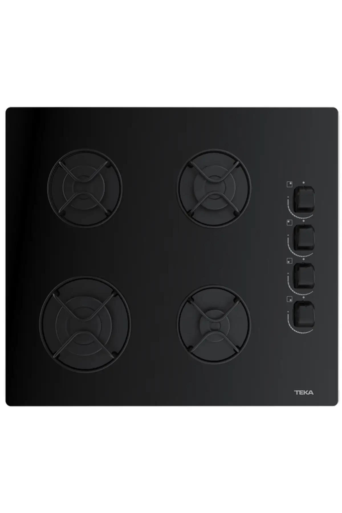 TEKA GBE 64002 BK SİYAH 4 GÖZLÜ 60 CM. ANKASTRE CAM OCAK