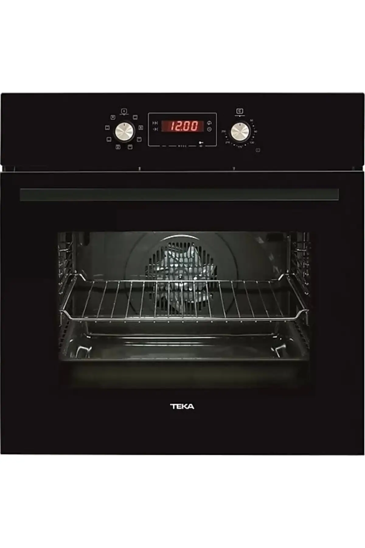 TEKA HAK 629 BK BUHAR DESTEKLİ SİYAH ANKASTRE FIRIN