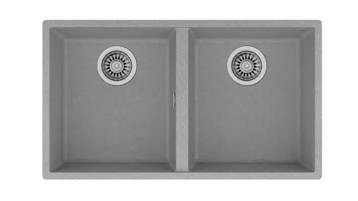 TEKA SQUARE 760 TEZGAH ALTI STONE GRİ GRANİT EVYE