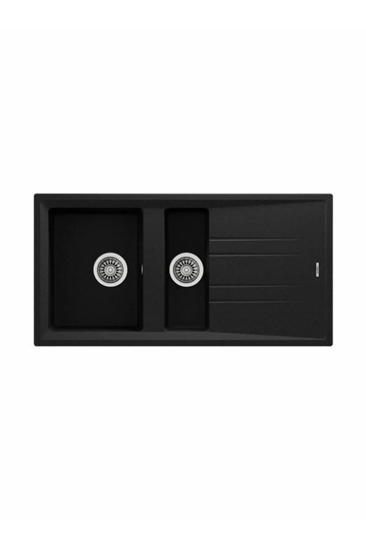 TEKA STONE 60 B-TG METALİK SİYAH KUMANDASIZ TEZGAHÜSTÜ EVİYE